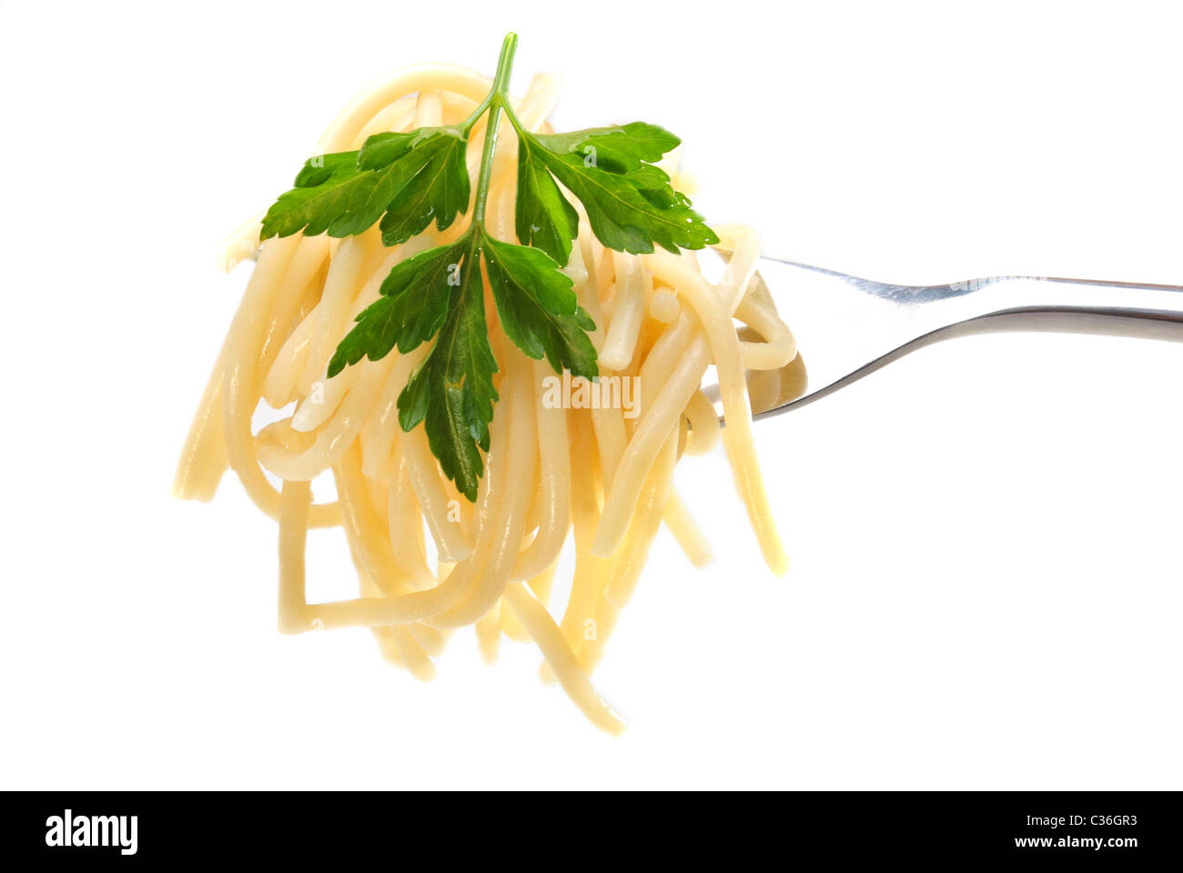 Fork spaghetti pasta wrapped around hi-res stock photography and images -  Alamy