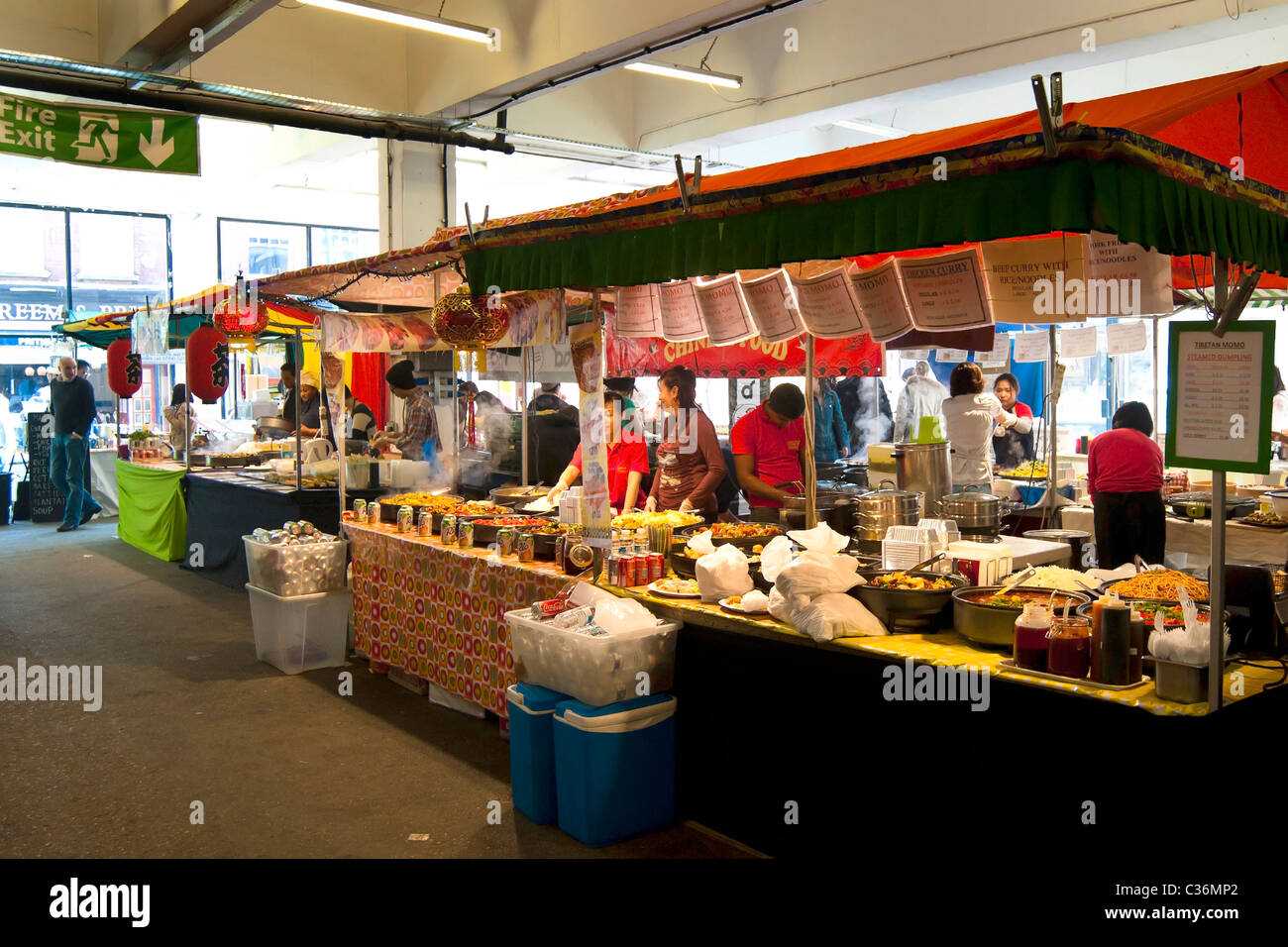 Brick Lane London Food High Resolution Stock Photography and Images - Alamy