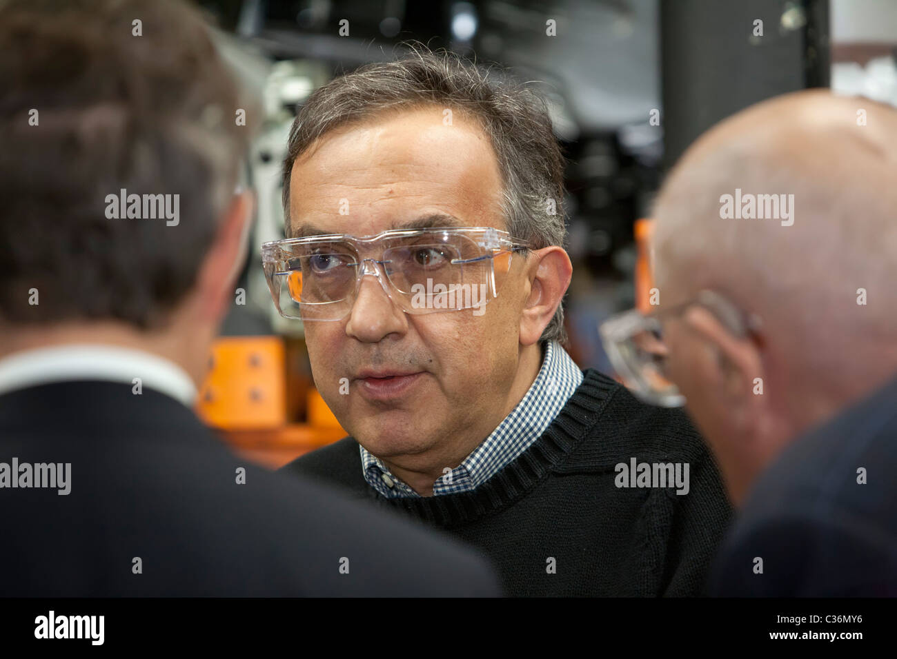 Chrysler CEO Sergio Marchionne Stock Photo