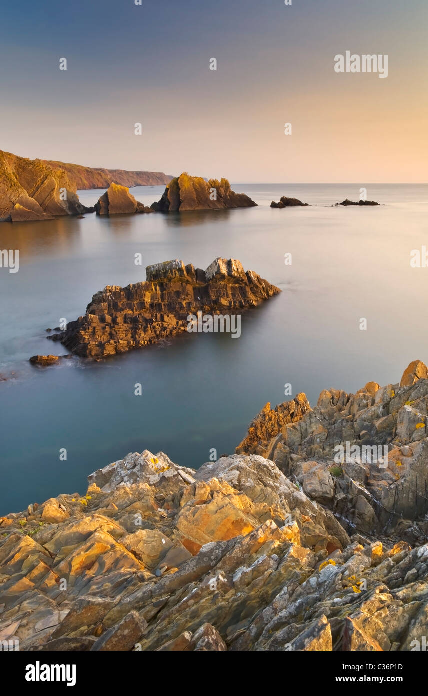 Hartland North Devon Stock Photo Alamy