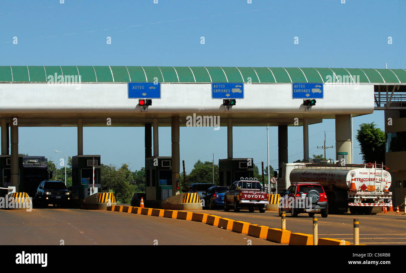 Toll payment booths hi-res stock photography and images - Alamy