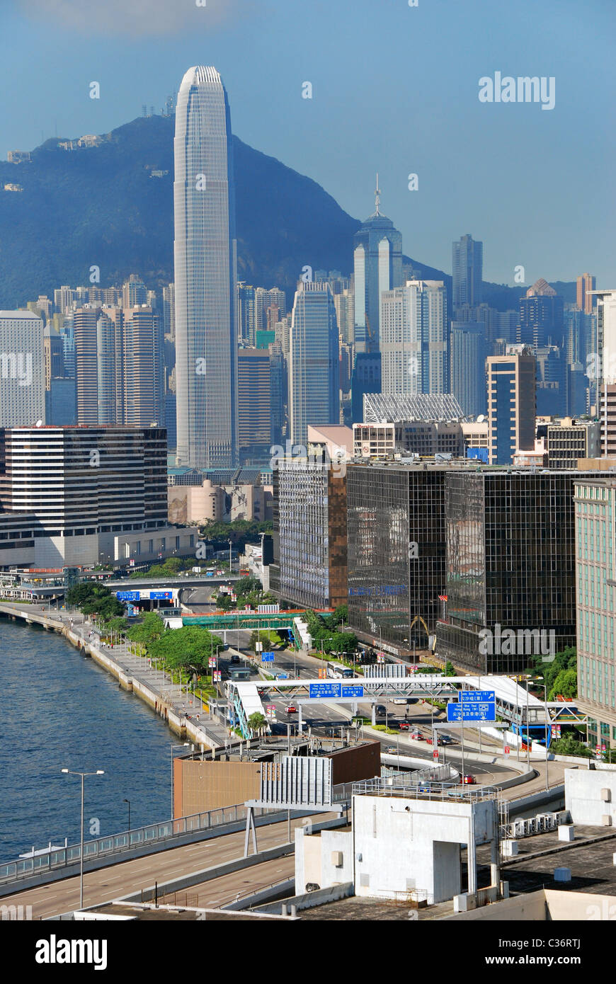 Two Ifc The 2IFC International Finance Centre, Hong Kong's tallest building at ...