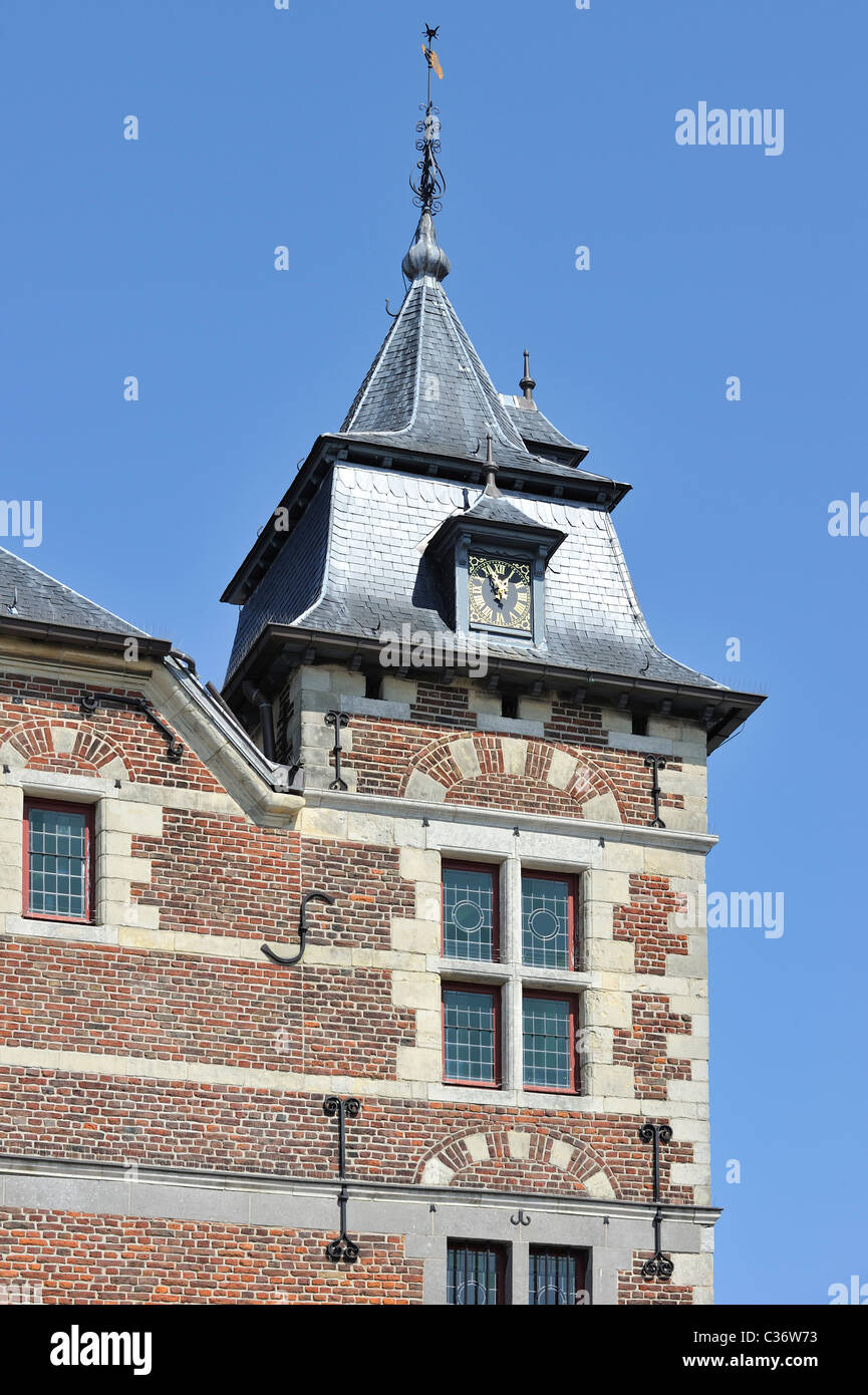 Town hall of Borgloon, Hesbaye, Belgium Stock Photo