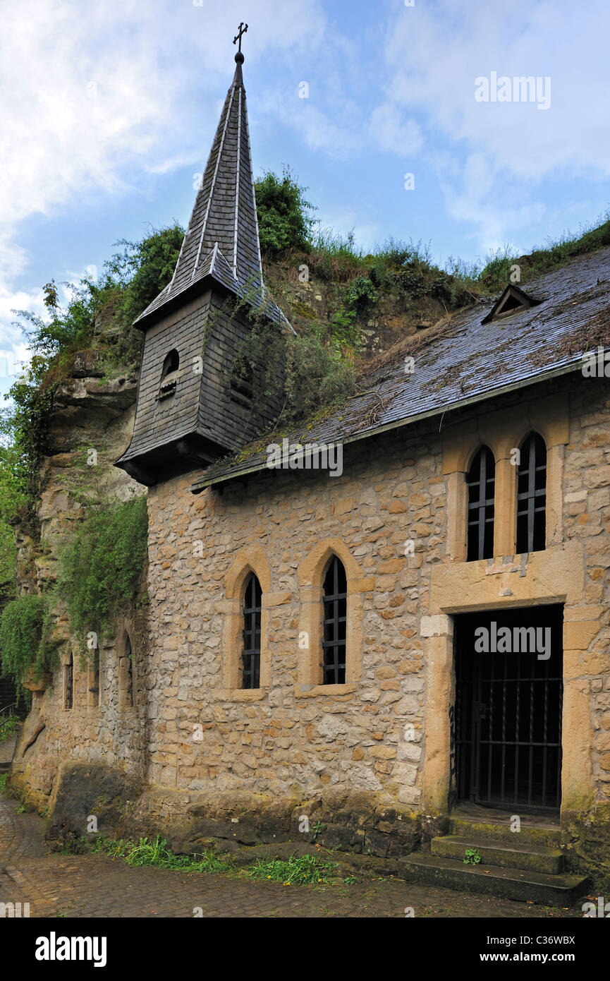 The Saint Quirinus chapel at Luxembourg, Grand Duchy of Luxembourg Stock Photo