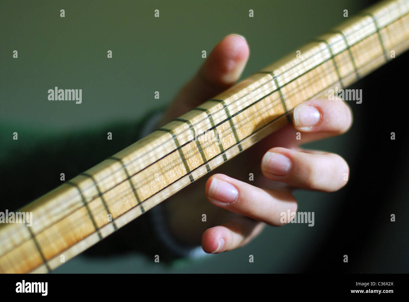 Musician playing Greek Tambouras Stock Photo Alamy