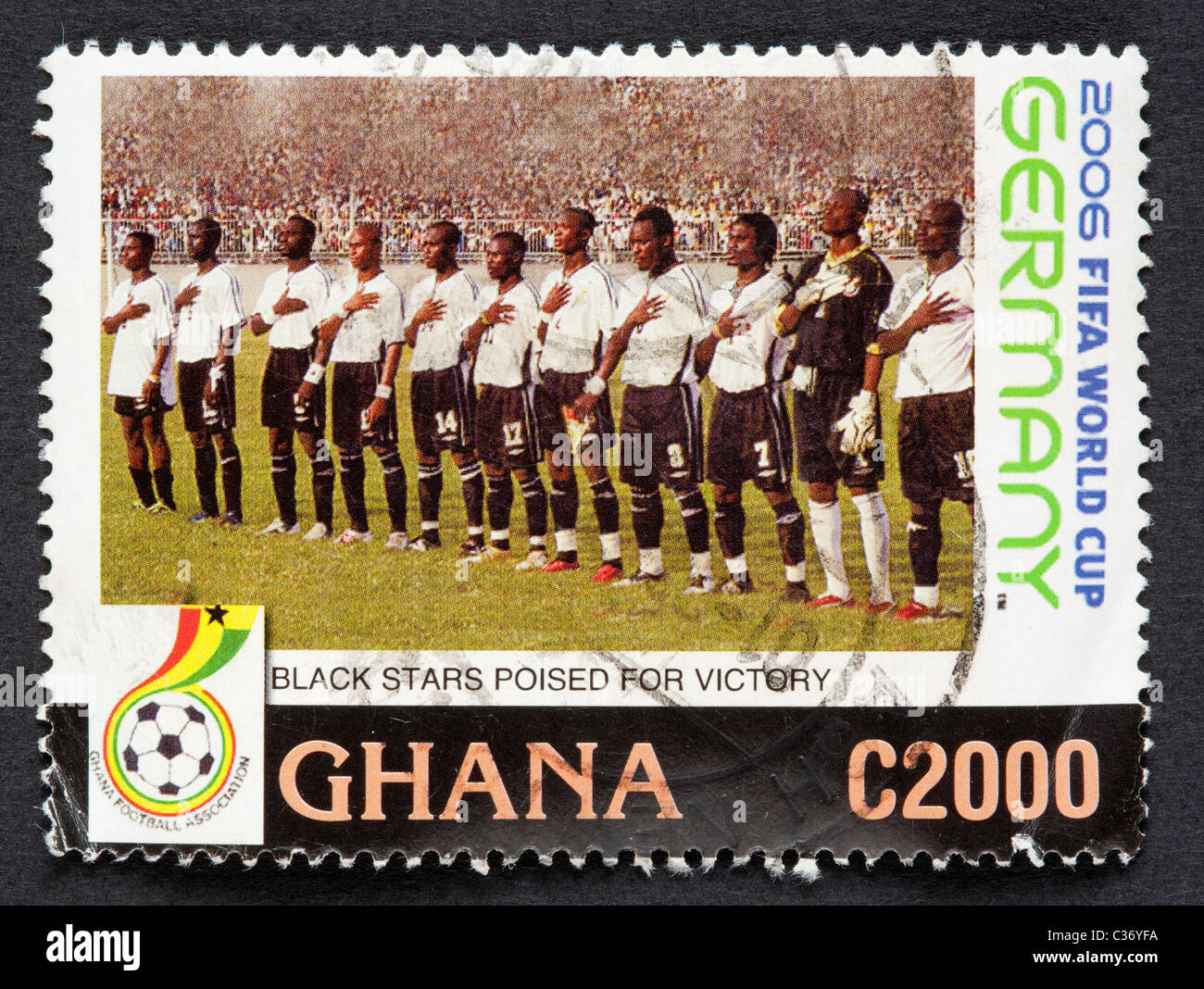 Ghana postage stamp Stock Photo Alamy