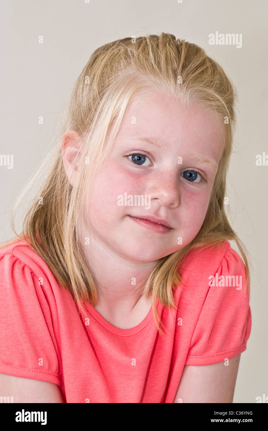 I know exactly what you're thinking look from 5-6 year old girl. MR © Myrleen Pearson Stock Photo
