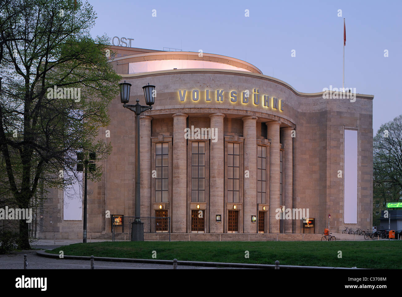 Volksbuehne am RosaLuxemburgPlatz theatre after its renovation in 2010, RosaLuxemburgPlatz