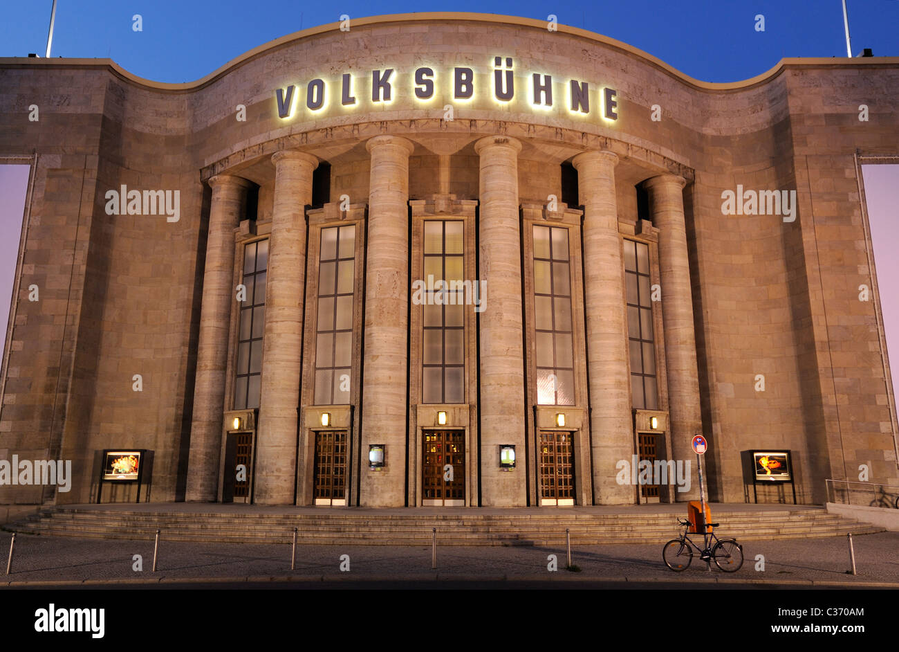 Volksbuehne am RosaLuxemburgPlatz theatre after its renovation in 2010, RosaLuxemburgPlatz