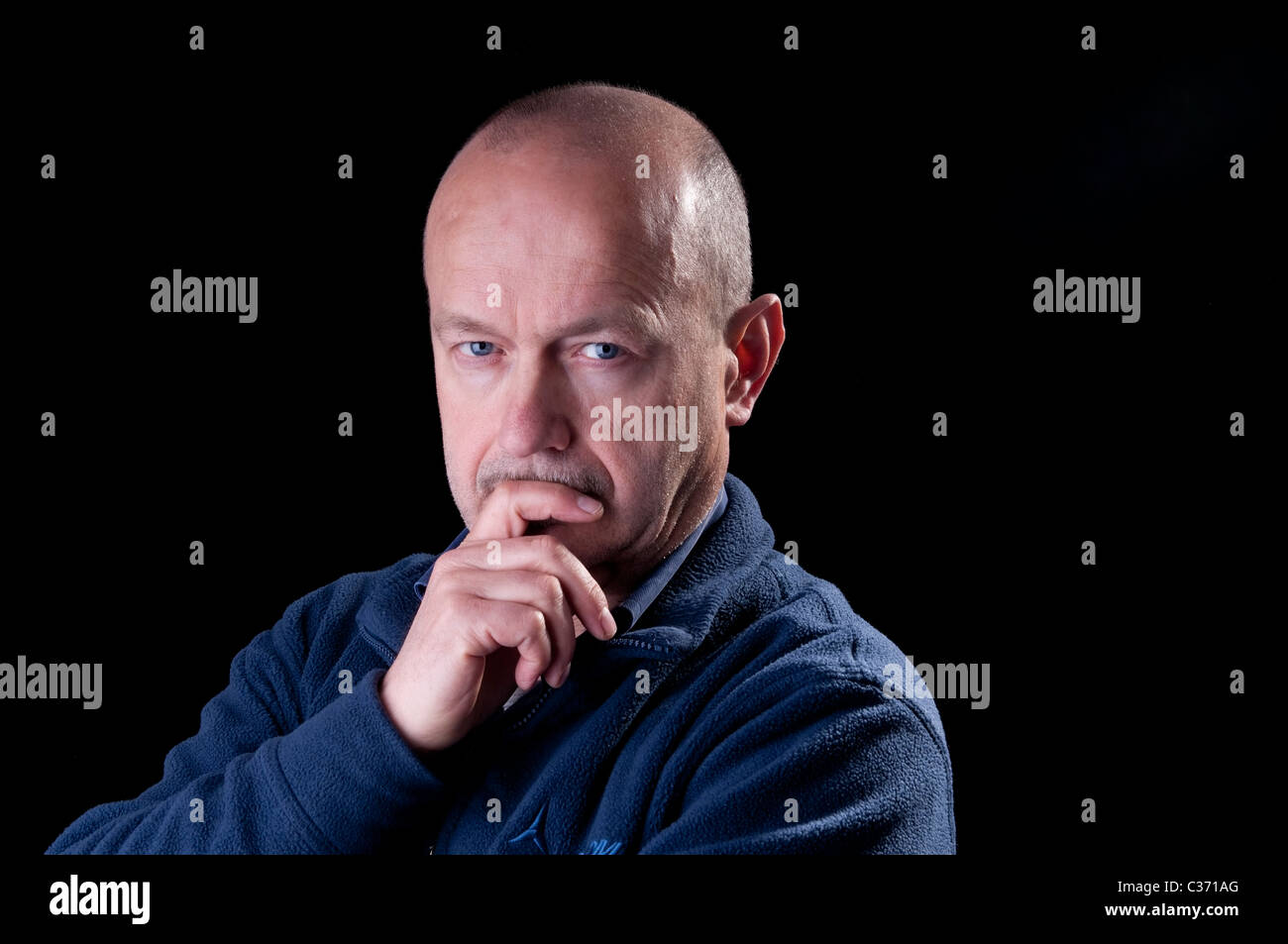 A middle age man portrait Stock Photo