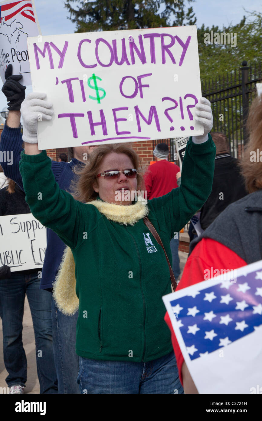 Protest Against Budget Cuts For Education Stock Photo Alamy Protest Against Budget Cuts For Education Stock Photo Alamy