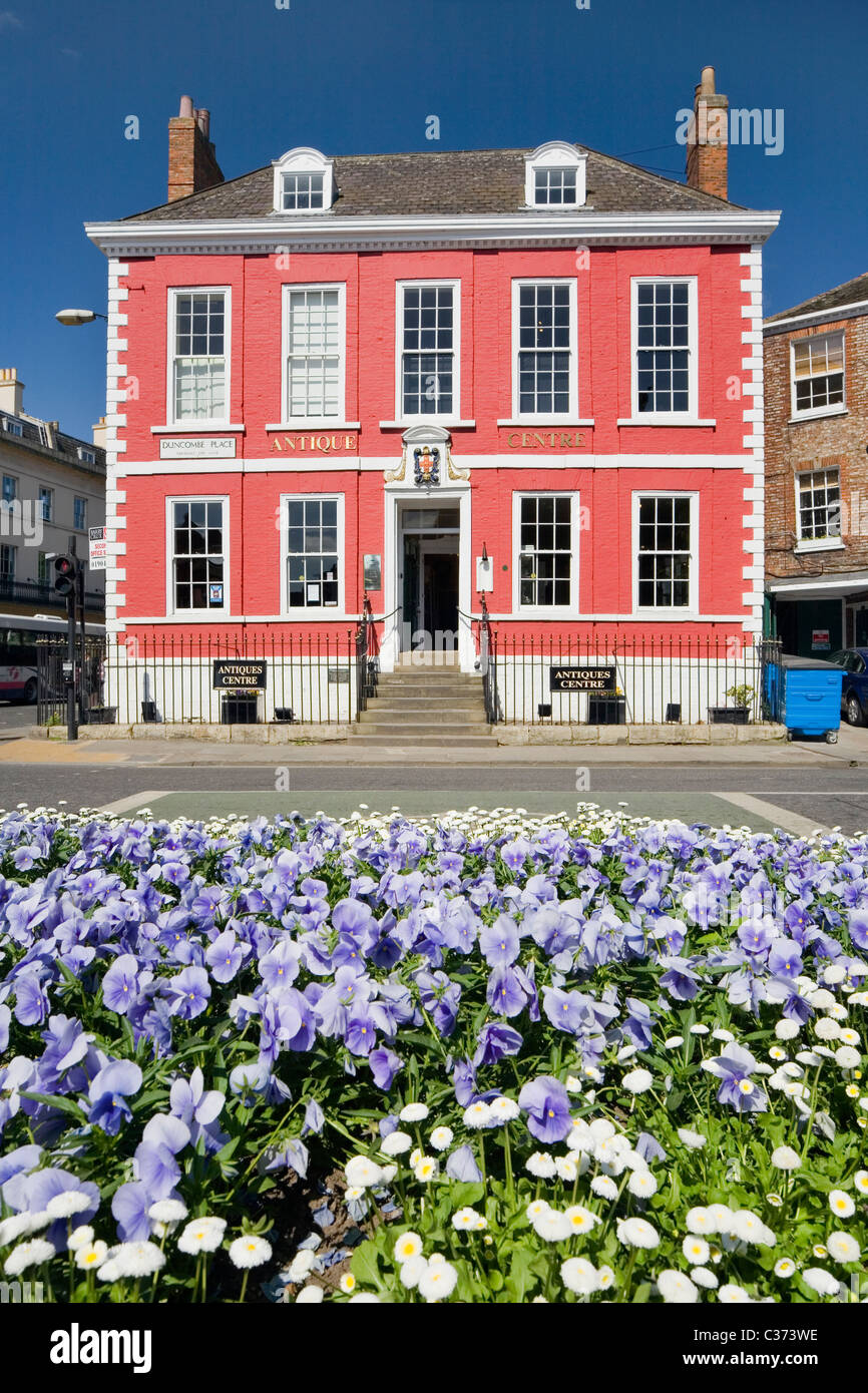 The Red House antique centre shop in The centre of York North Yorkshire