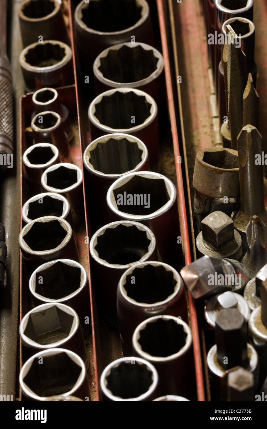 Mechanic tool box hi-res stock photography and images - Alamy