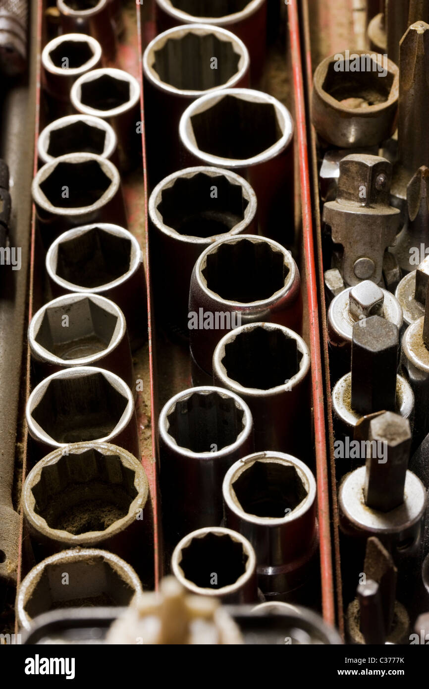 Mechanic tool box hi-res stock photography and images - Alamy