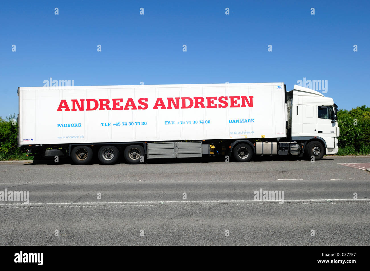 Andreas Andreasen Danish Haulers. Stock Photo