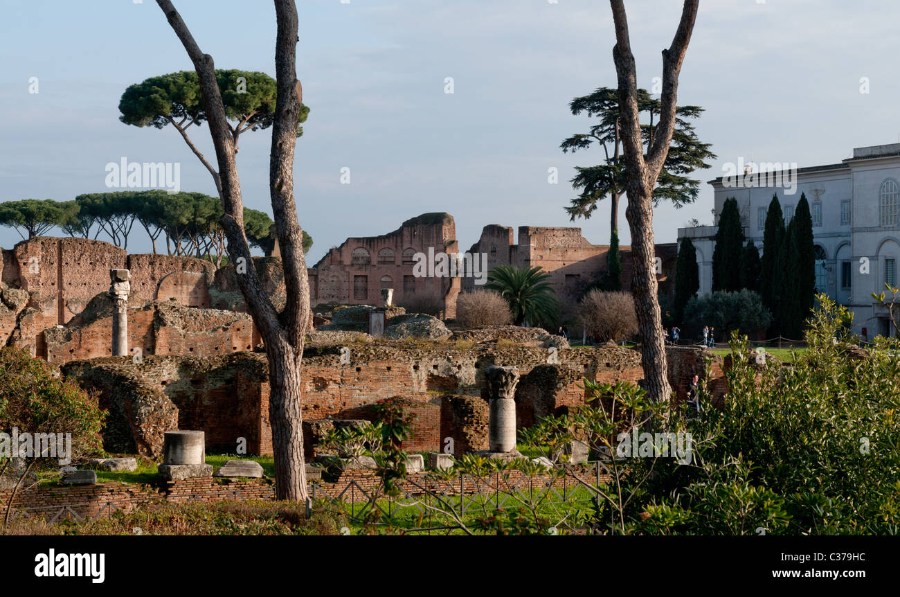 The Palatino, Rome, Italy Stock Photo Alamy