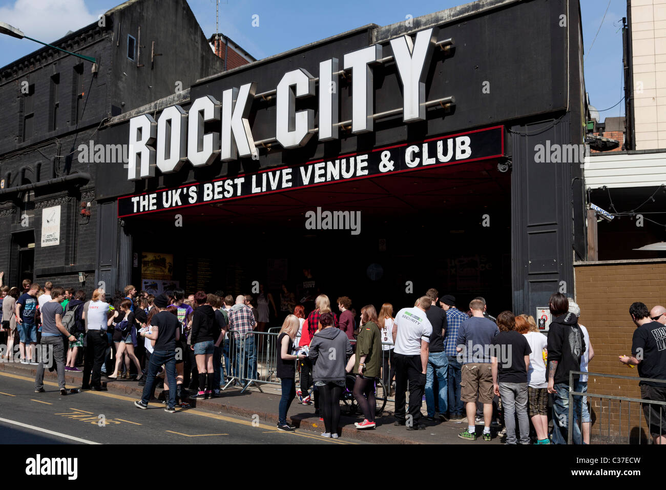 'hit the deck festival' Rock City concert venue Nottingham city centre Nottinghamshire England GB UK EU Europe Stock Photo