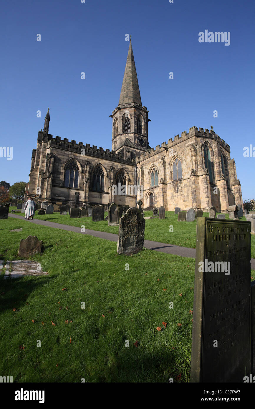 Bakewell parish church Stock Photo Alamy