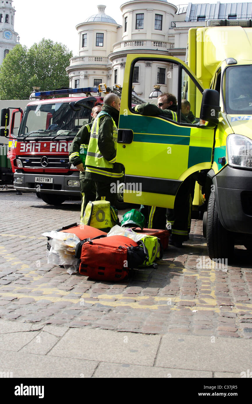 Hazardous Area Response Team (HART) at an HAZMAT incident in London ...