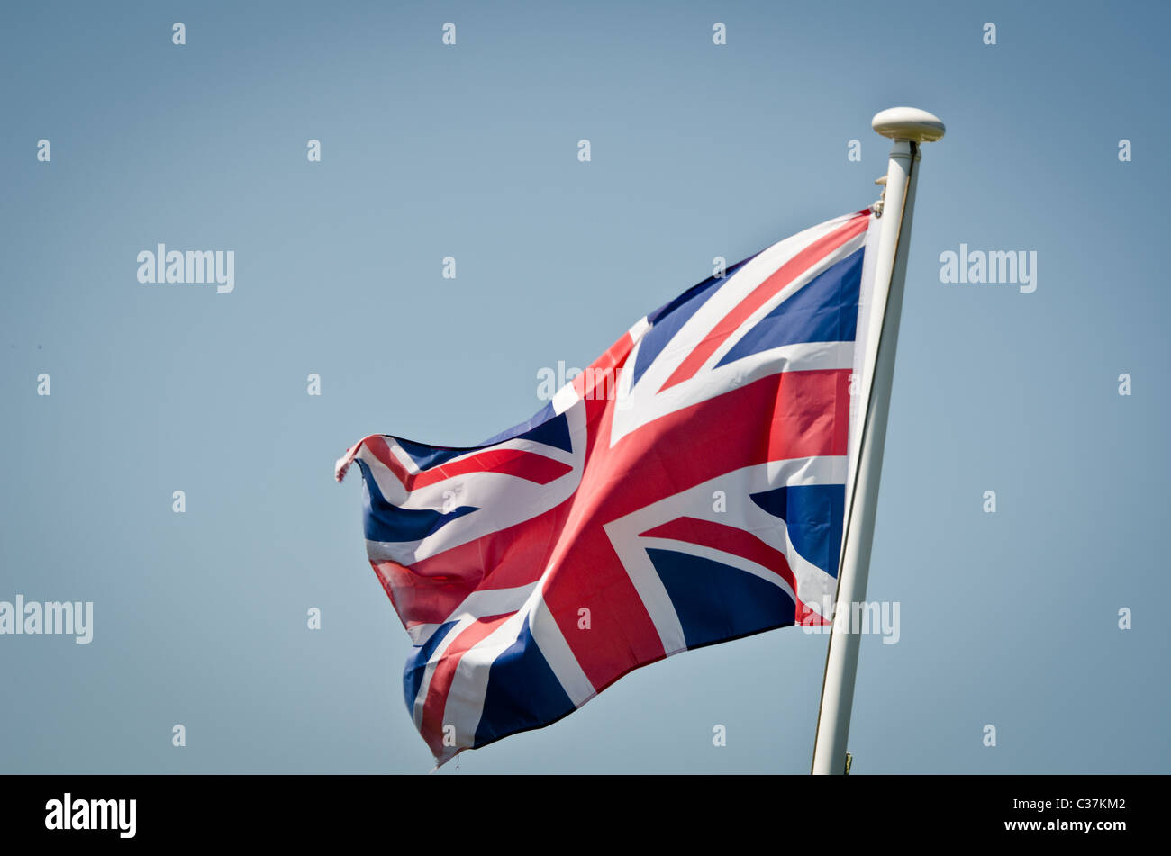 Flag in the wind hi-res stock photography and images - Alamy