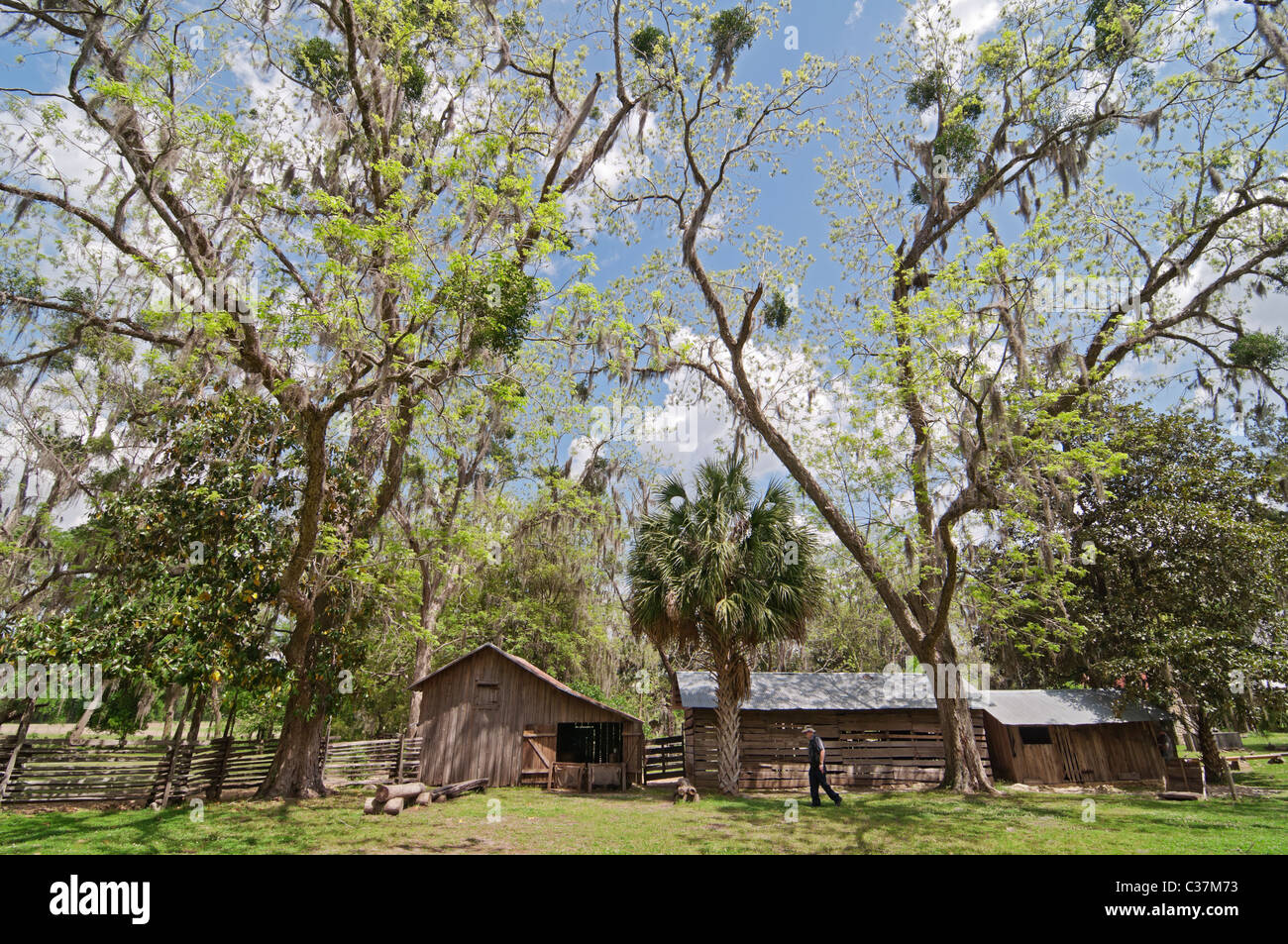 Dudley Farm State Historic Site Newberry Florida Stock Photo - Alamy