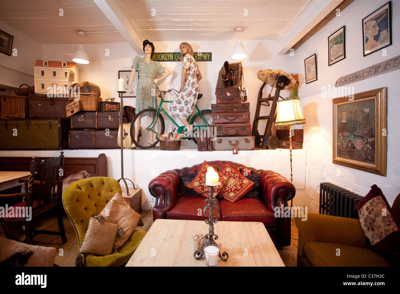 The Vintage Emporium on Bacon Street, Brick lane, London. PhotoJeff