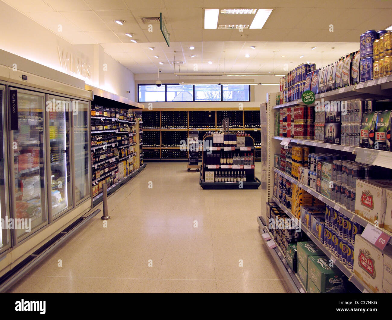 Waitrose shelves hires stock photography and images Alamy