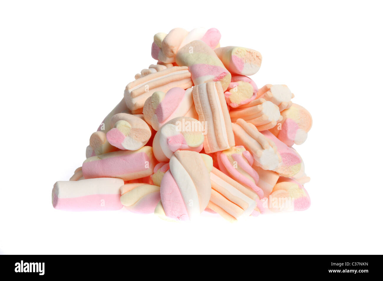 Marshmallow sweets. Different colors, taste's, shapes, contains lots of