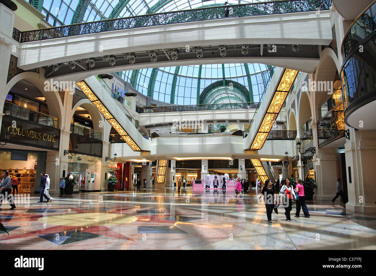 The Galleria, Mall of the Emirates, Al Barsha, Dubai, United Arab Emirates Stock Photo