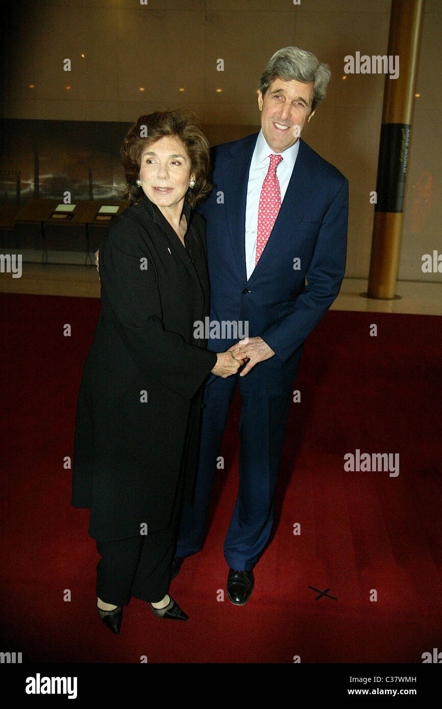 Teresa Heinz Kerry and John Kerry Tribute concert for Senator Edward