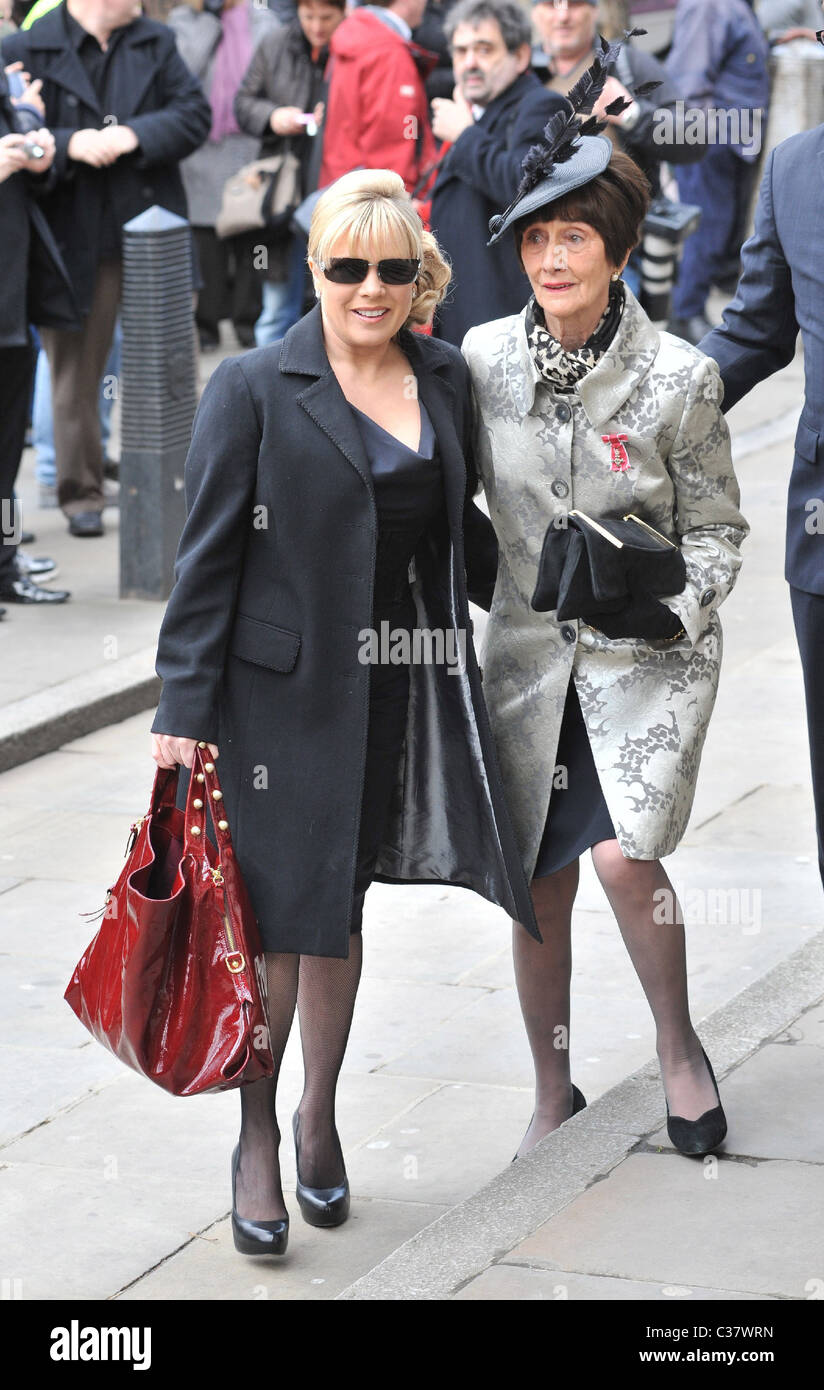 June brown funeral wendy richard hi-res stock photography and images ...