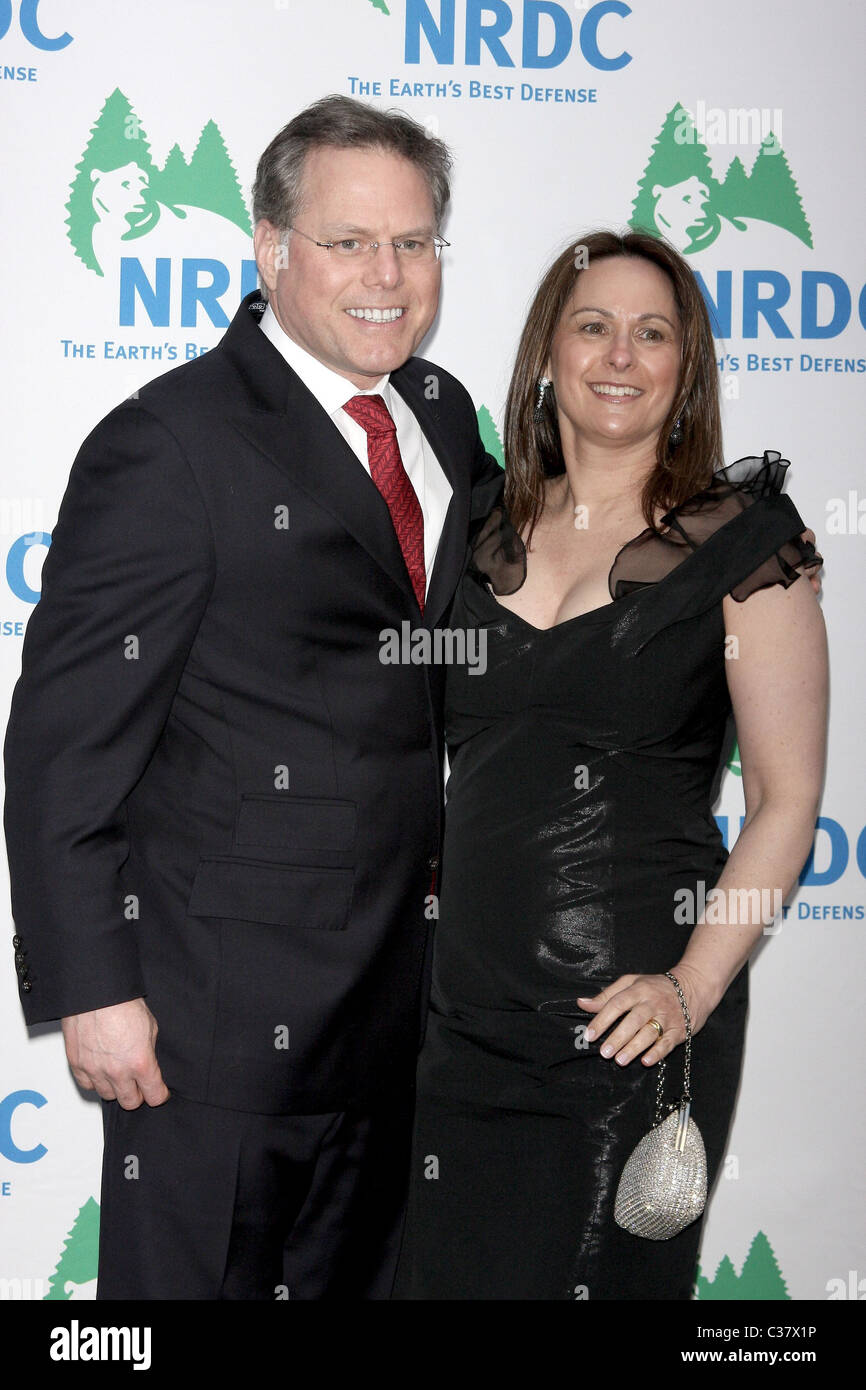 David Zaslav and wife Natural Resources Defense Council's 11th Annual