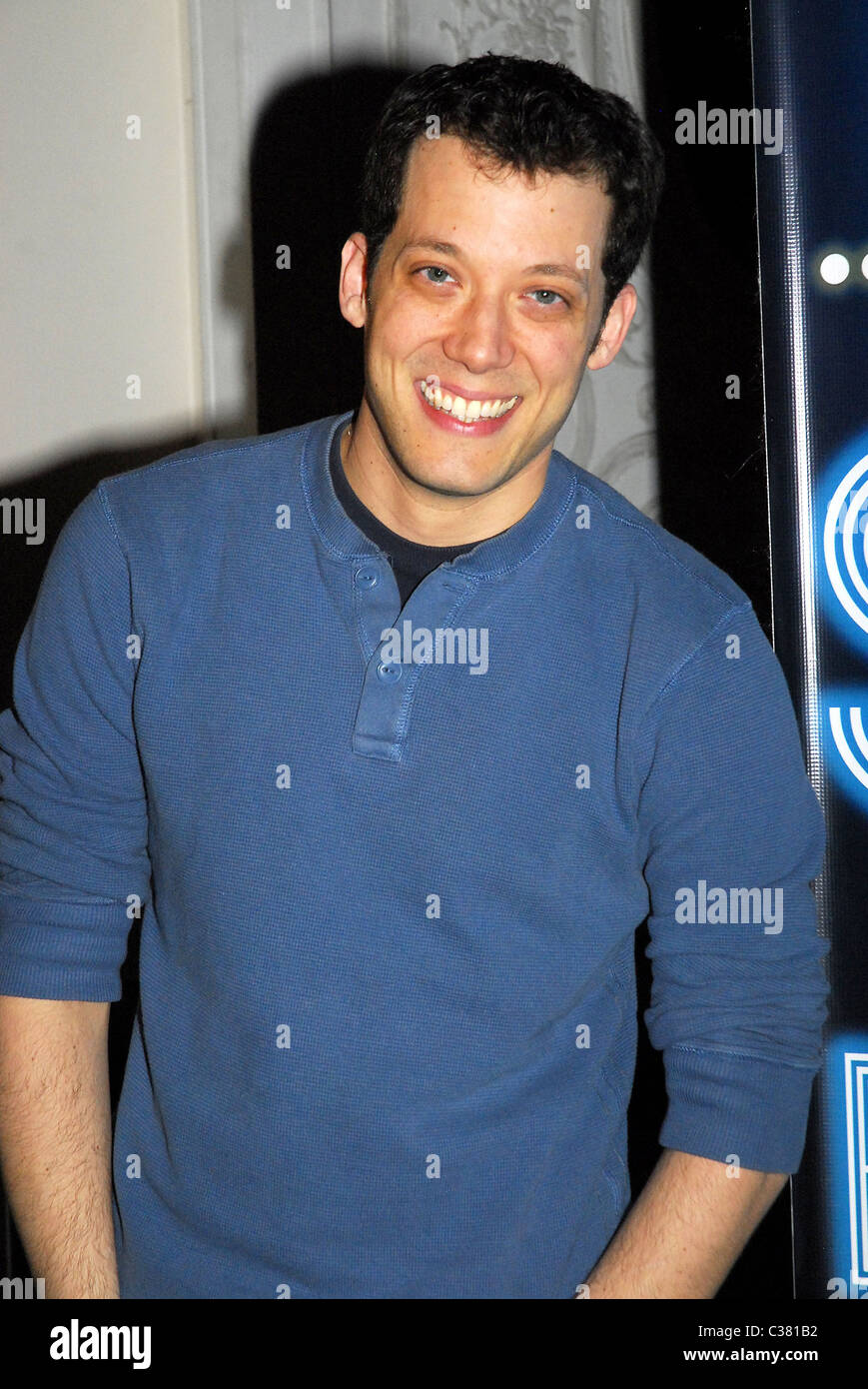 John Tartaglia Sirius XM Live on Broadway New York City, USA 11.03.09