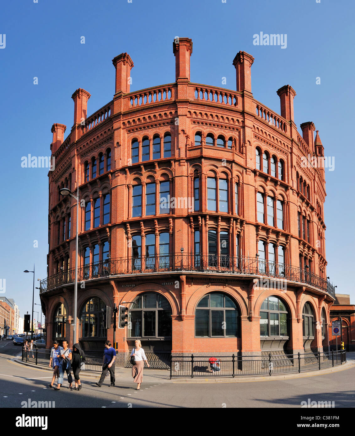 12, Hanover Street, Liverpool - home of Liverpool Housing Trust. Stock Photo