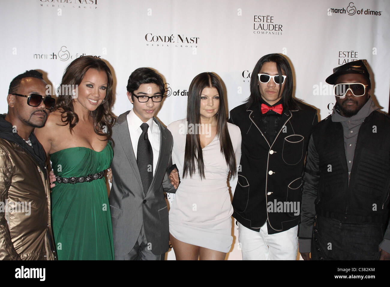 Apl.De.Ap, Vanessa Williams, Mark Indelicato, Stacy Ferguson aka Fergie