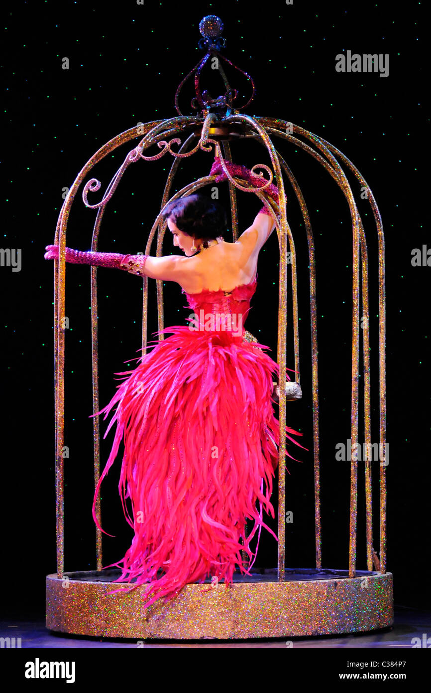 Dita Von Teese Performing Live At The Triple Door Seattle