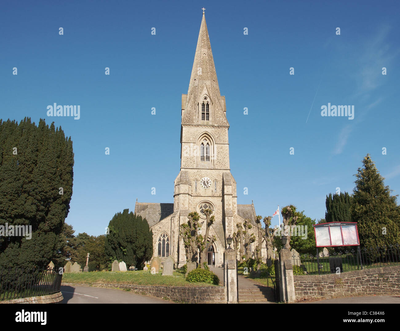 Christ Church Swindon Wiltshire England Stock Photo