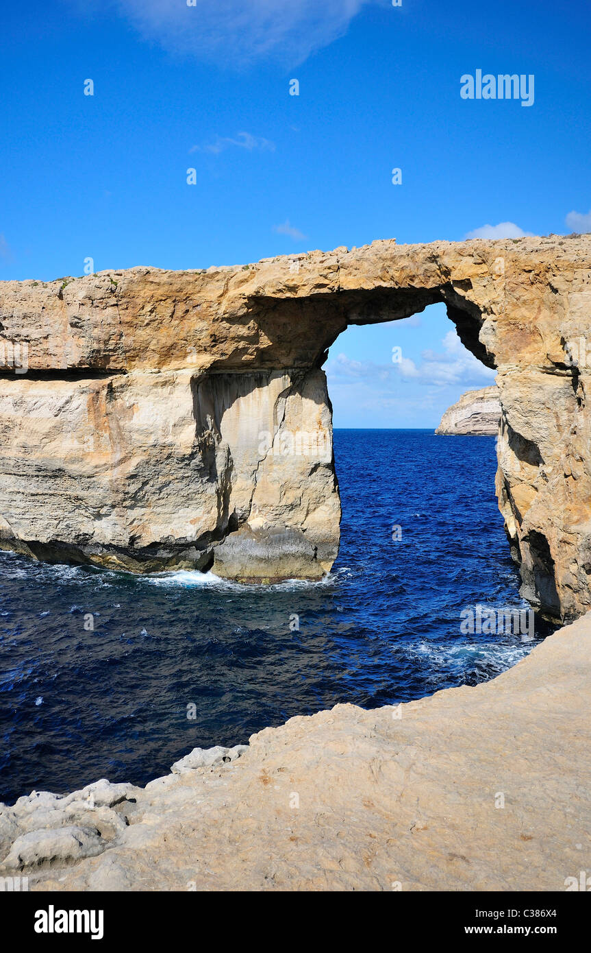 Azure window vertical malta hi-res stock photography and images - Alamy