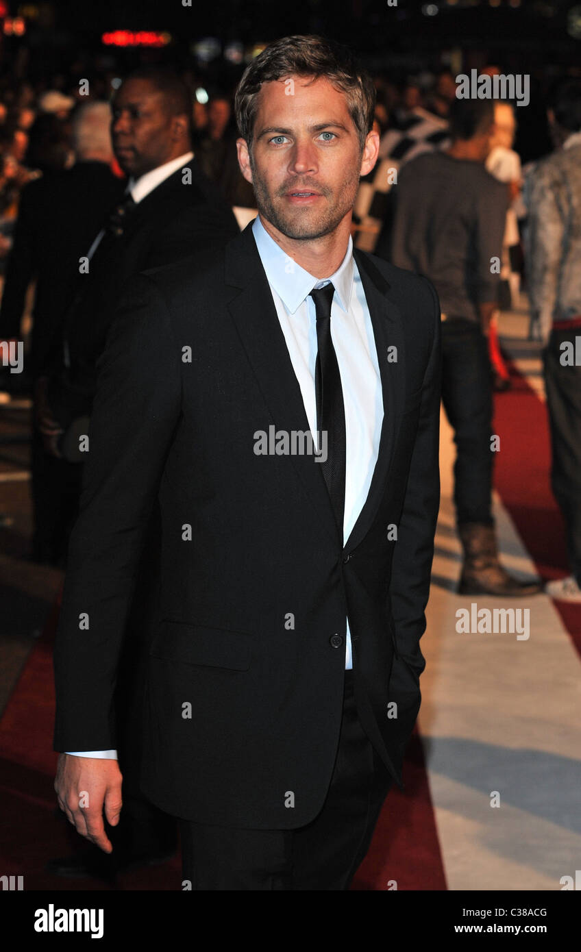 Paul Walker Fast & Furious - UK film premiere held at the Vue West. London, England - 19.03.09 : Stock Photo