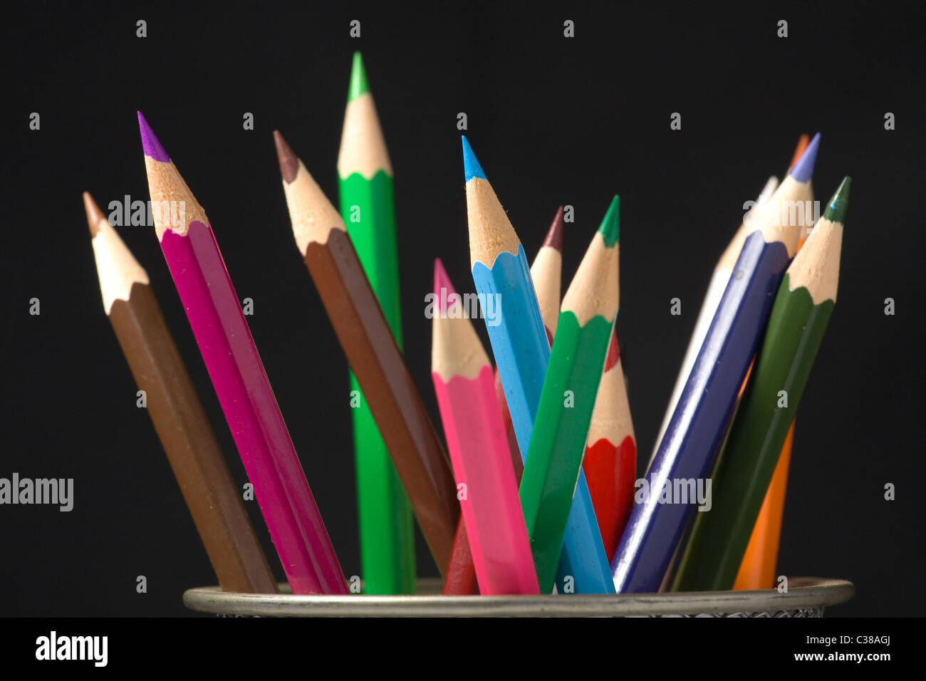 Crayons Colored Short Pencils Stock Illustration - Download Image Now -  Crayon, Pencil, Colors - iStock