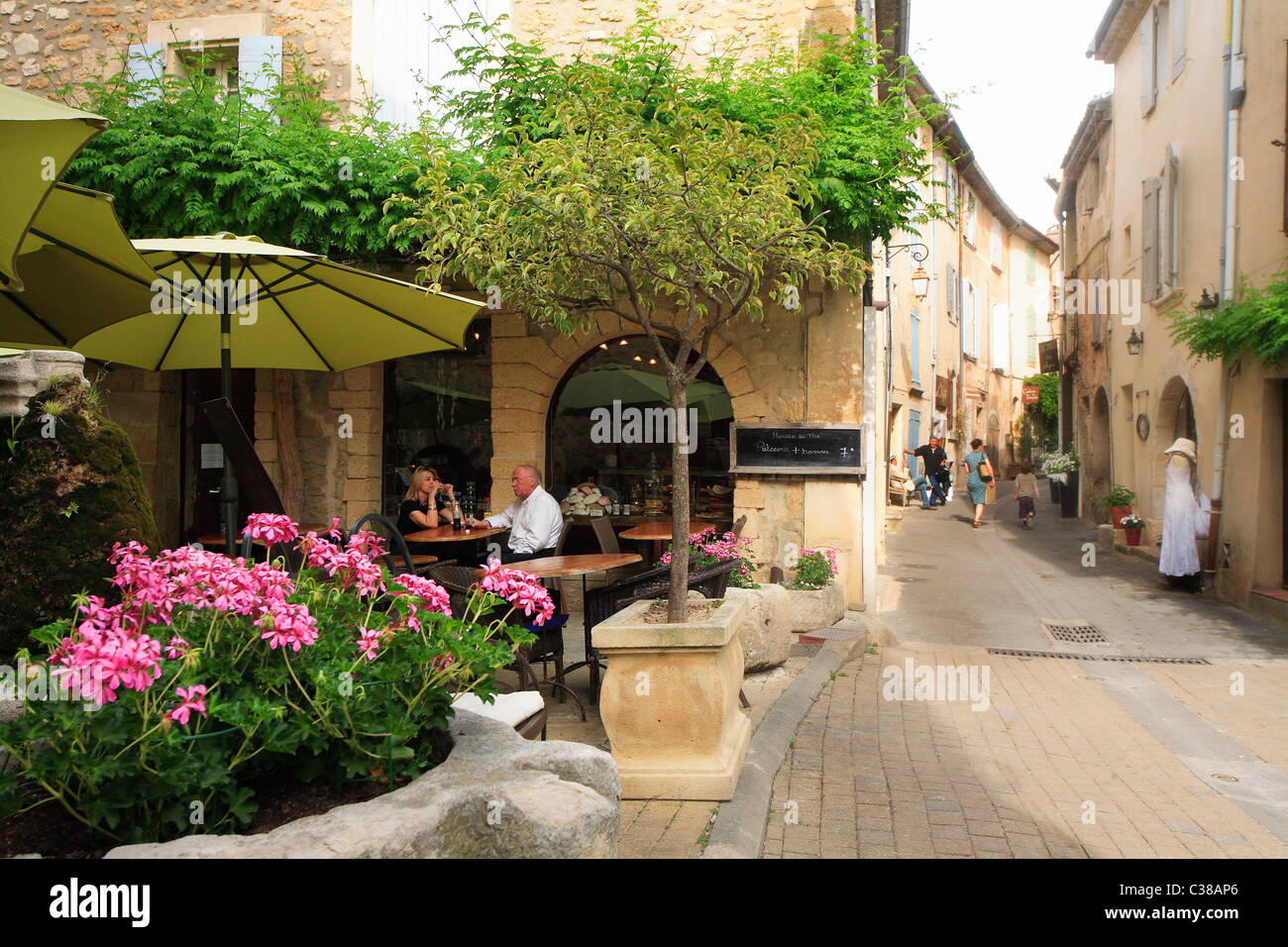 Lourmarin, ProvenceAlpesCôte d'Azur, France, Europe Stock Photo