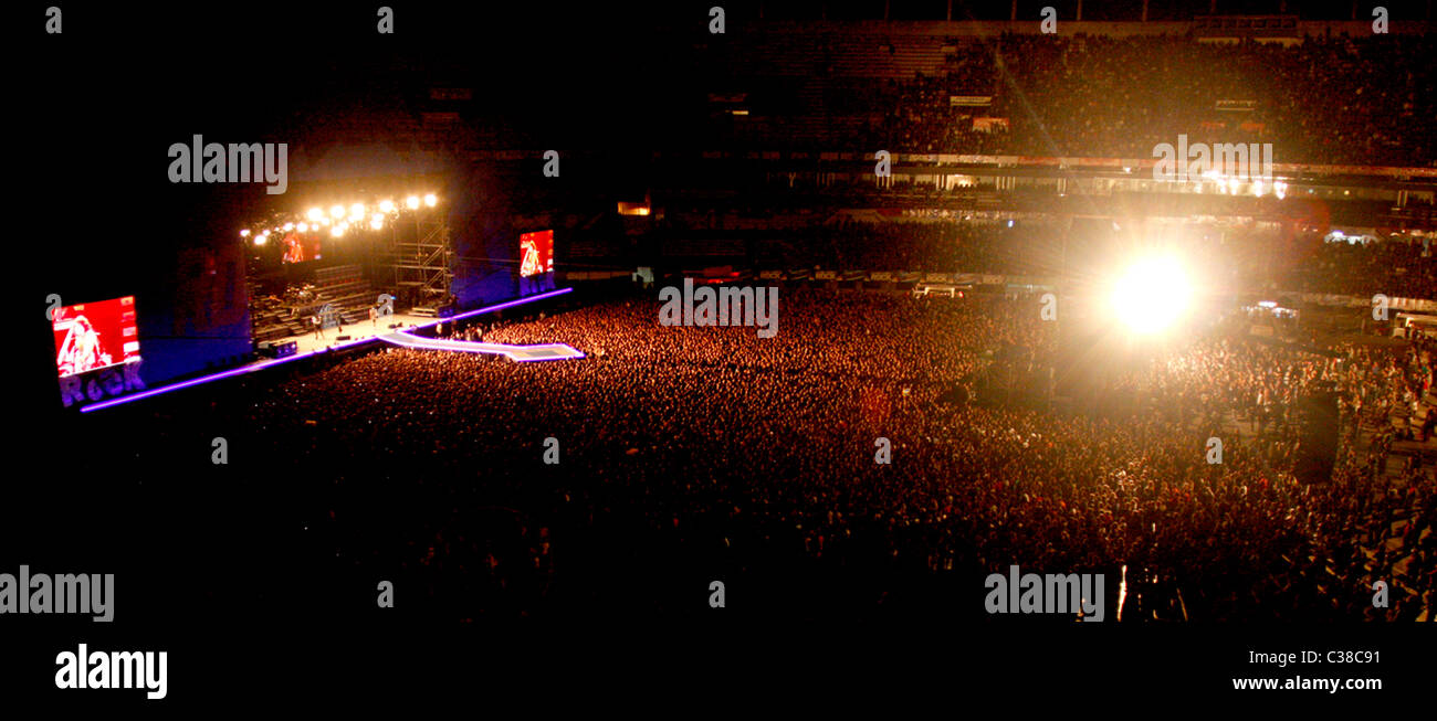 Kiss  in concert at the Quilmes Rock Festival 2009 Buenos Aires, Argentina - 05.04.09 .com Stock Photo