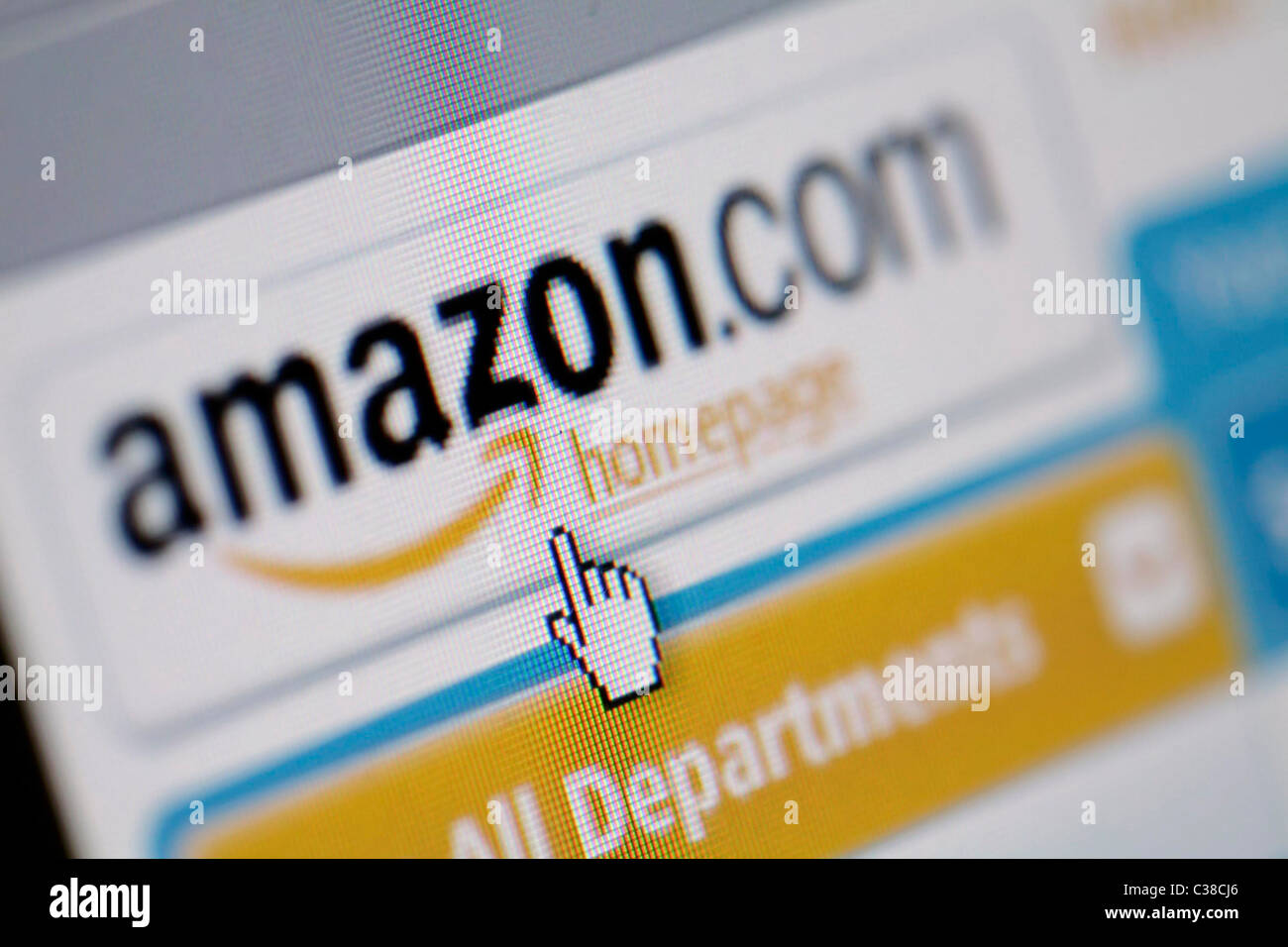 The amazon website stock photo alamy