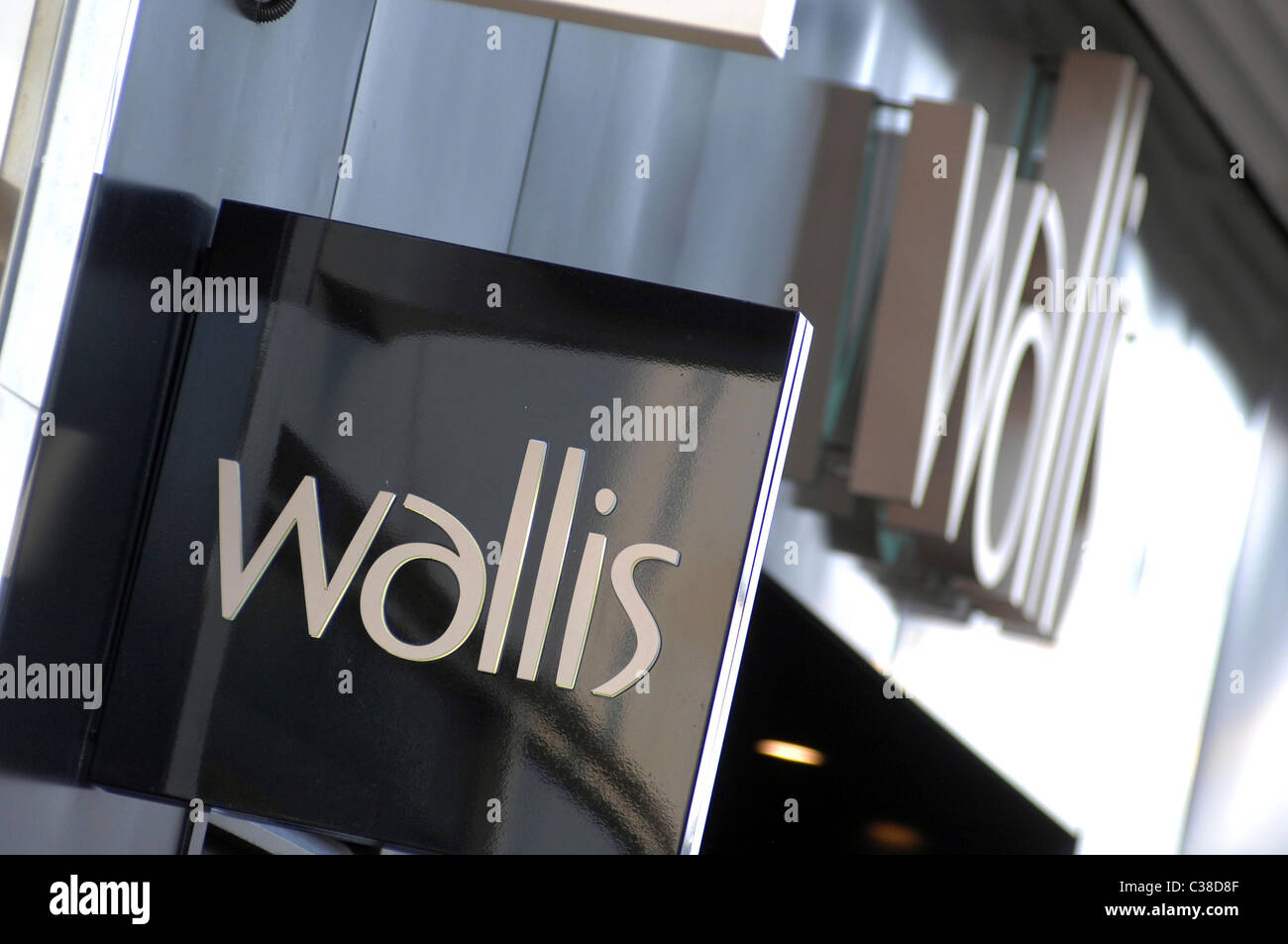 Exterior of a Wallis store. Part of the Arcadia Group Stock Photo Alamy