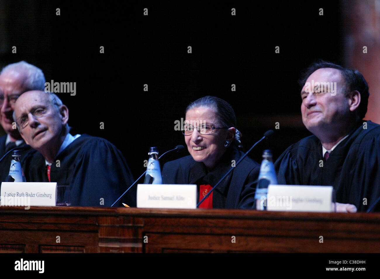 Justice Stephen Breyer, Justice Ruth Bader Ginsburg and Justice Samuel