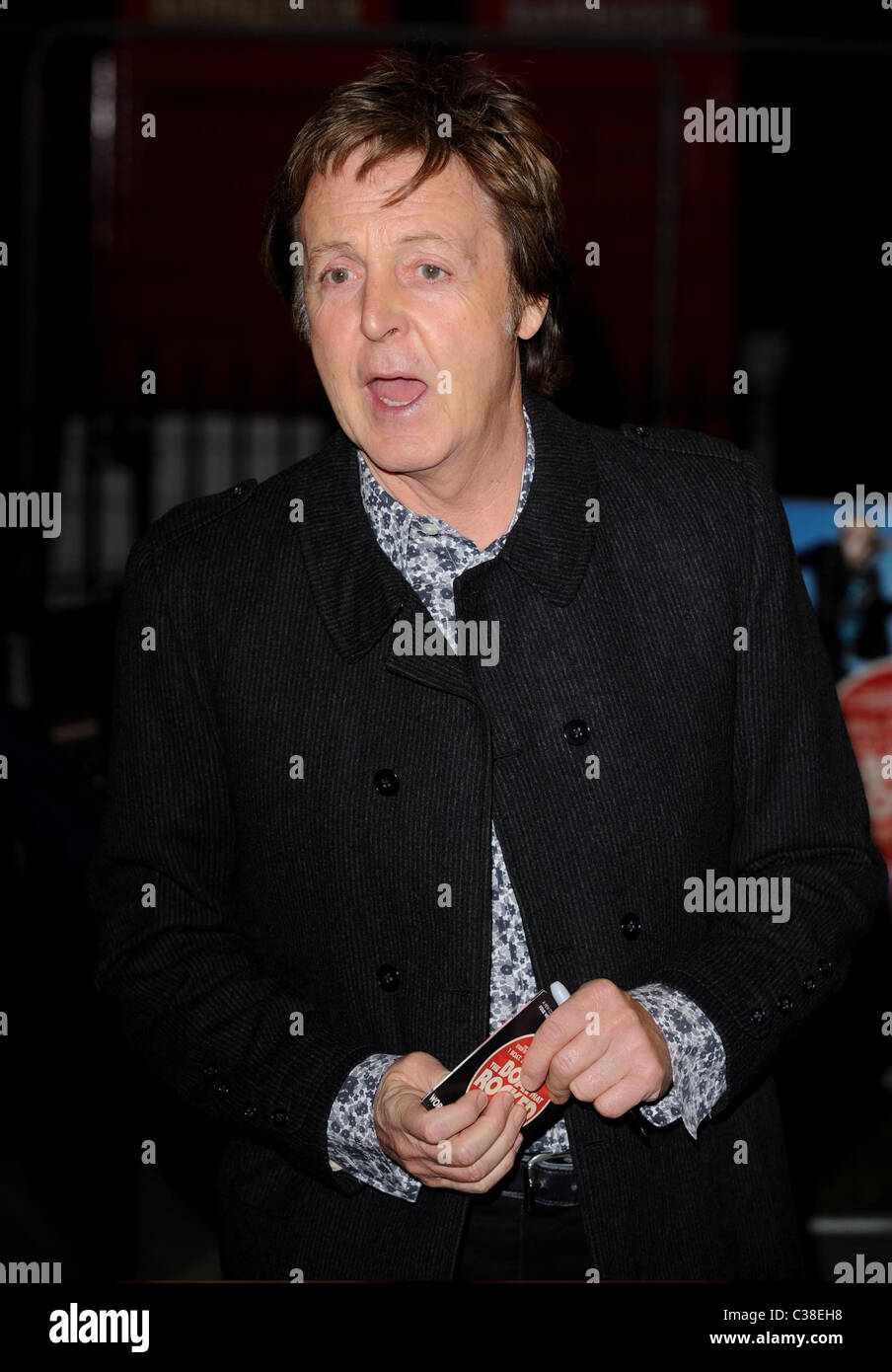 Paul McCartney World Premiere of 'The Boat That Rocked' held at The ...