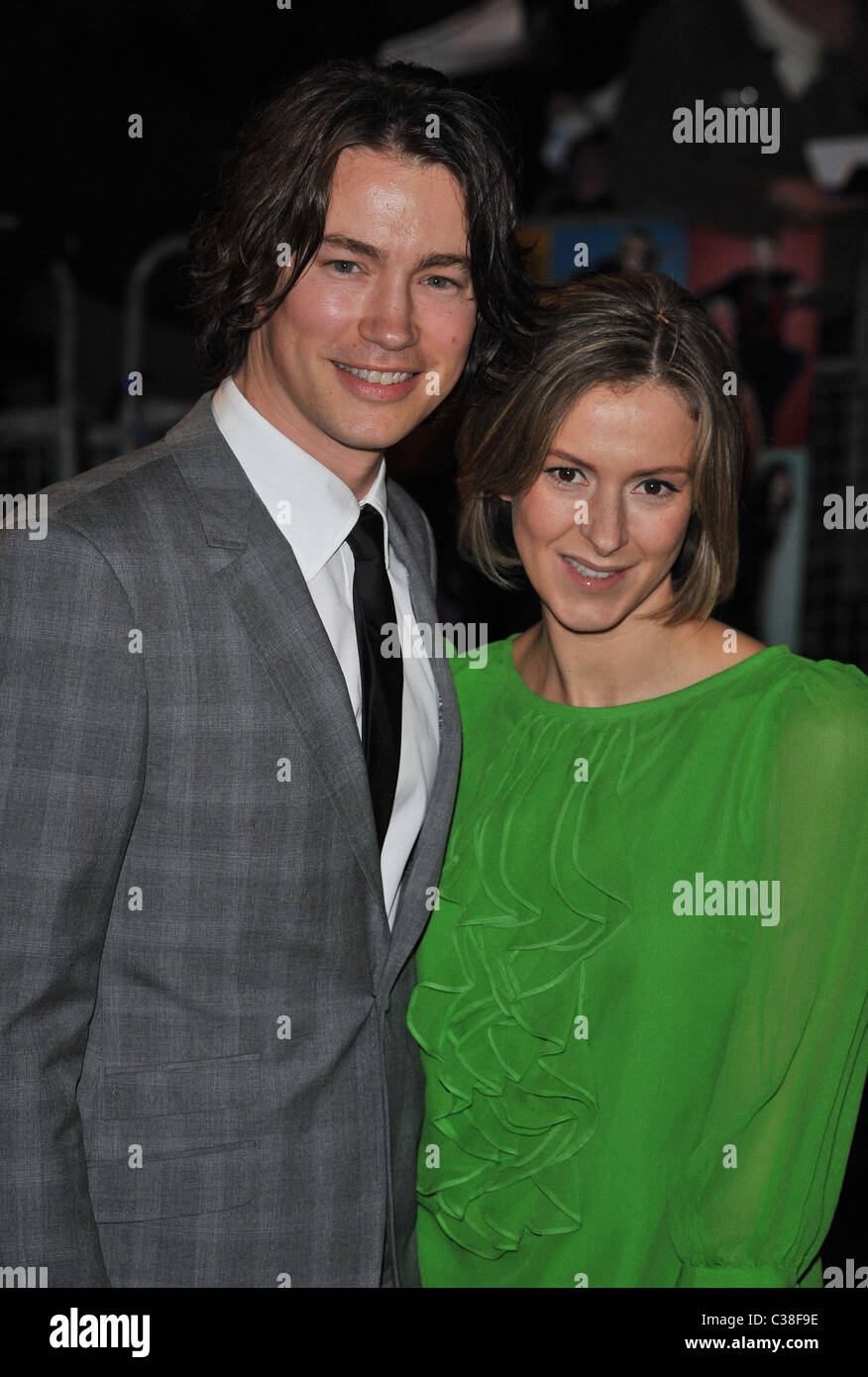 Tom Wisdom World Premiere of 'The Boat That Rocked' held at The Odeon, Leicester Square - arrivals London, England - 23.03.09 Stock Photo