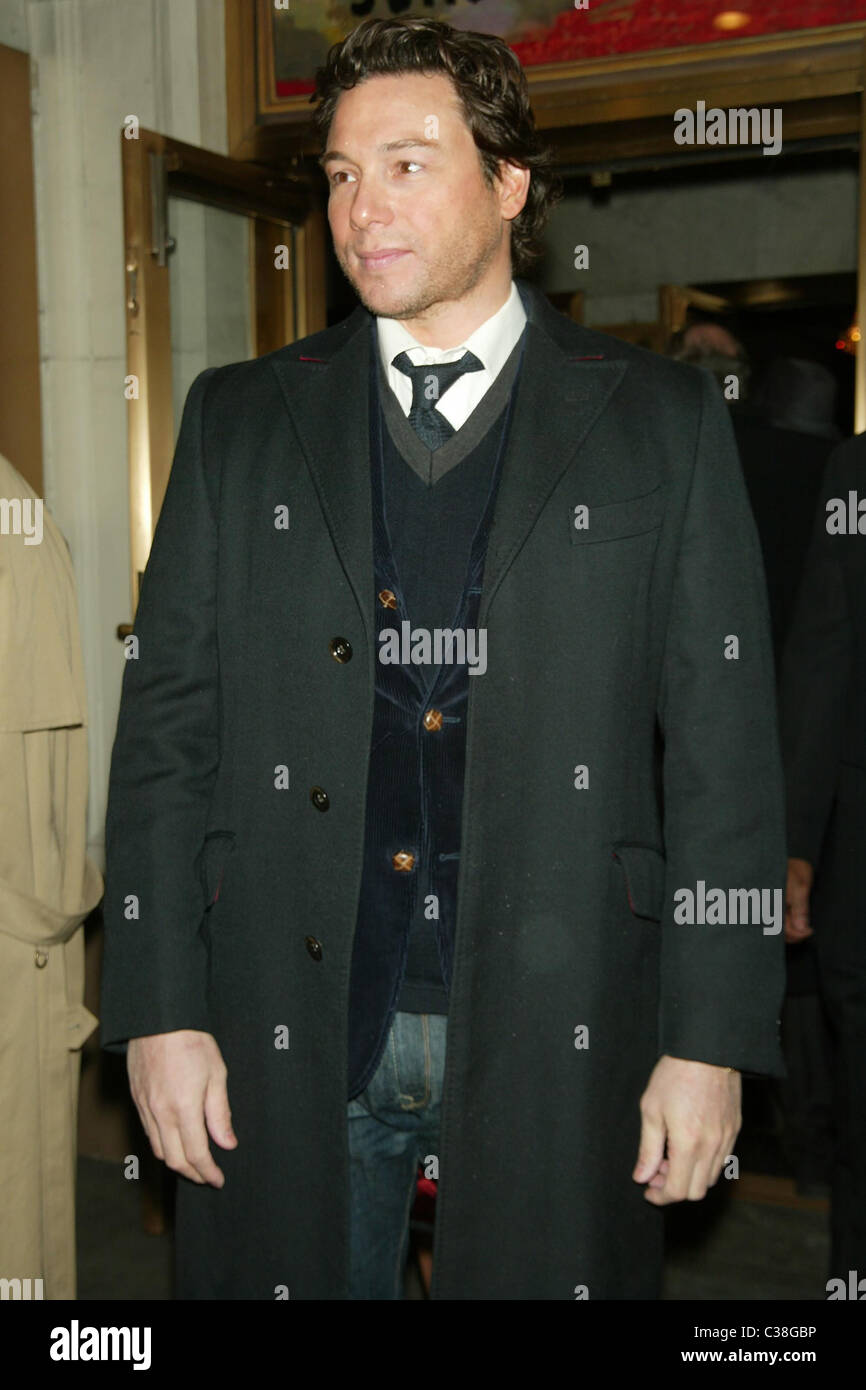 Rocco DiSpirito Opening Night of the Broadway play 'Impressionism' at the Schoenfeld Theatre - Arrivals New York City, USA - Stock Photo