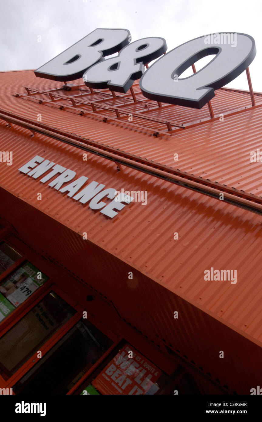 B&Q store, London, UK Stock Photo - Alamy