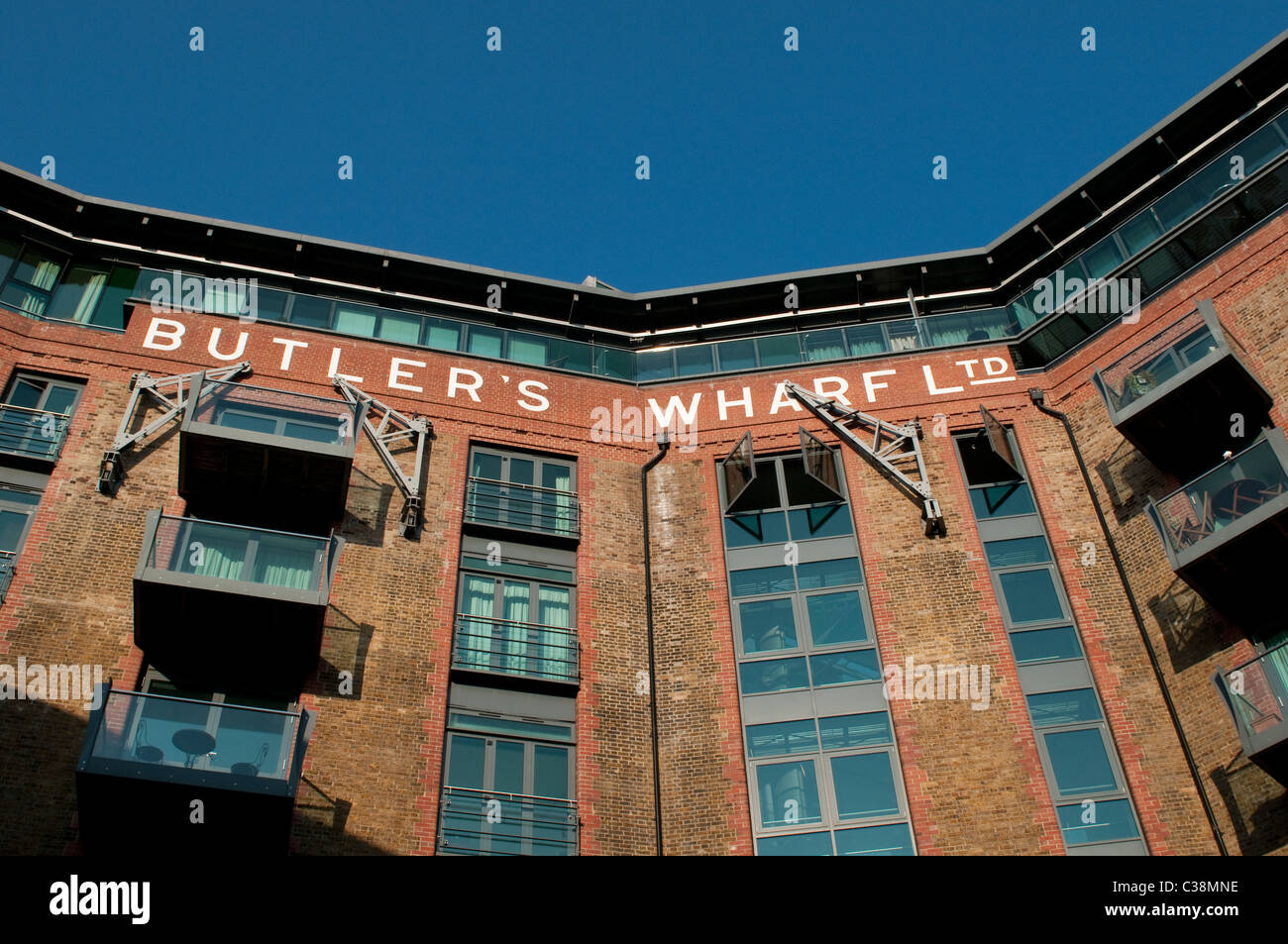 Butler's Wharf, London, UK Stock Photo